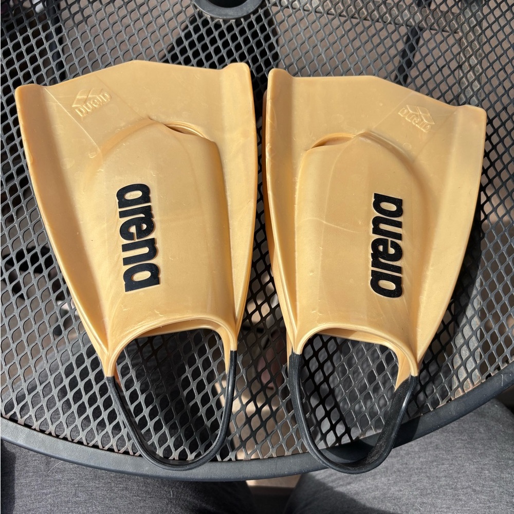 Arena Gold Power Fin Pro II Swim Training Fins